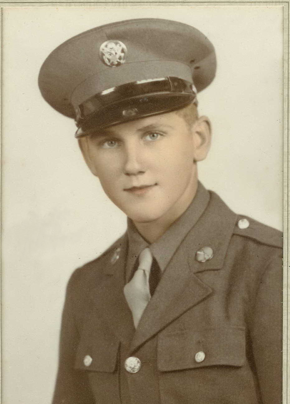 Pfc. Calvin Beckemeyer - H Co. Purple Heart medal recipient.